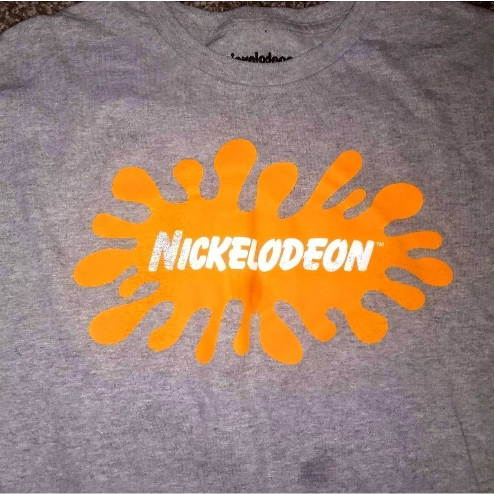 Nickelodeon Nicktoons Long Sleeve T-SHIRT Men's